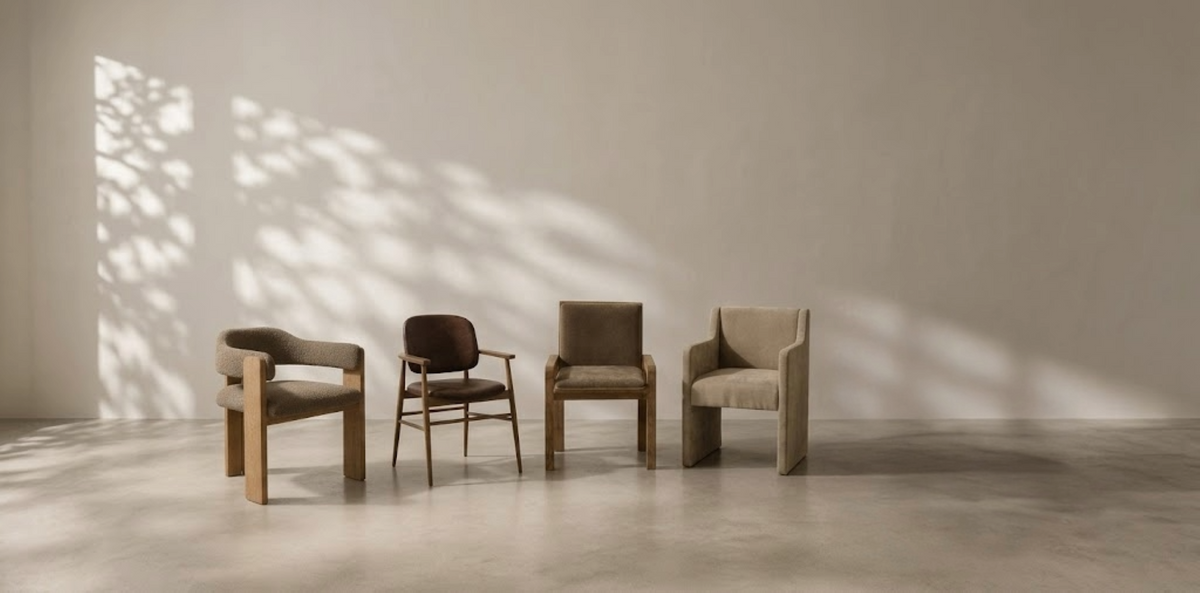 Dining Chairs, Stools + Banquettes