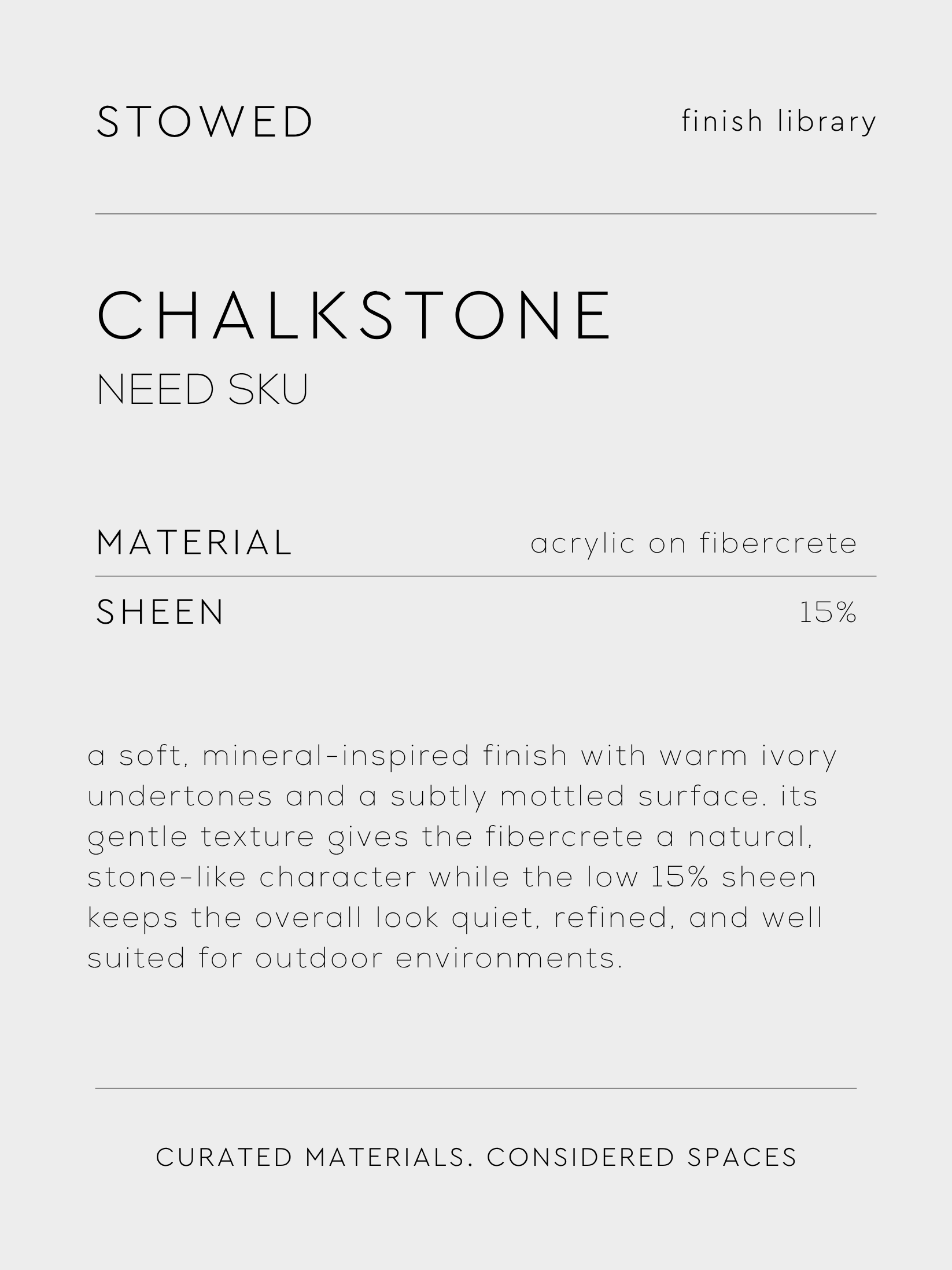 CHALKSTONE