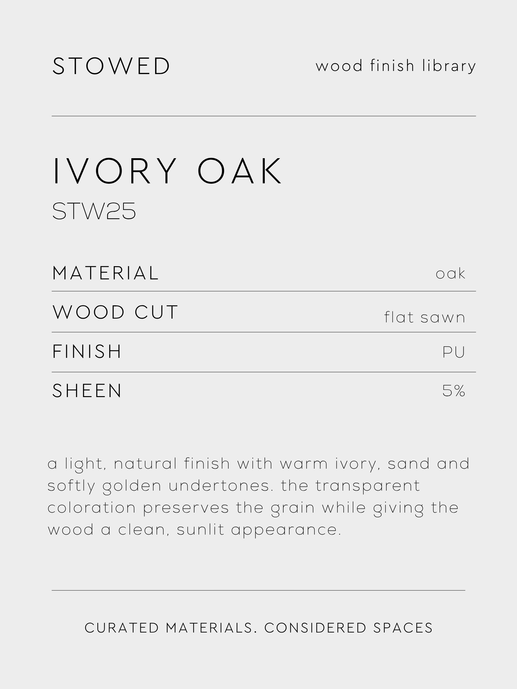 IVORY OAK