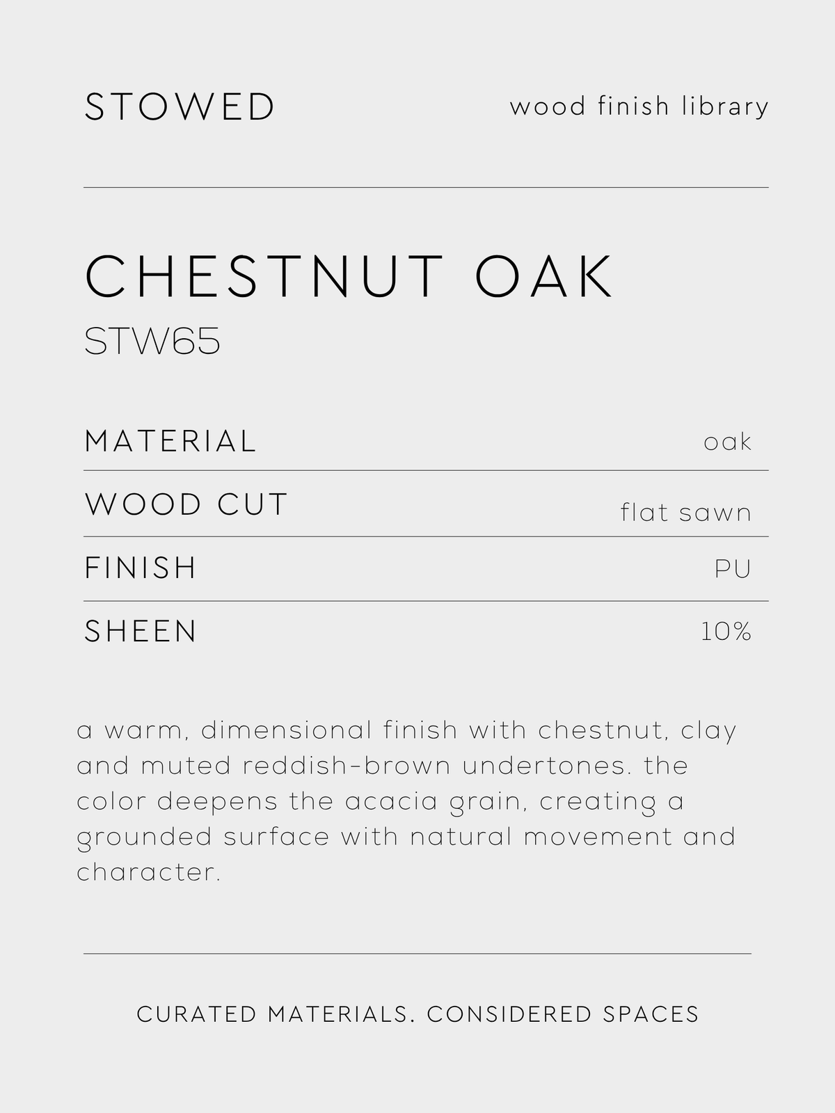 chestnut oak