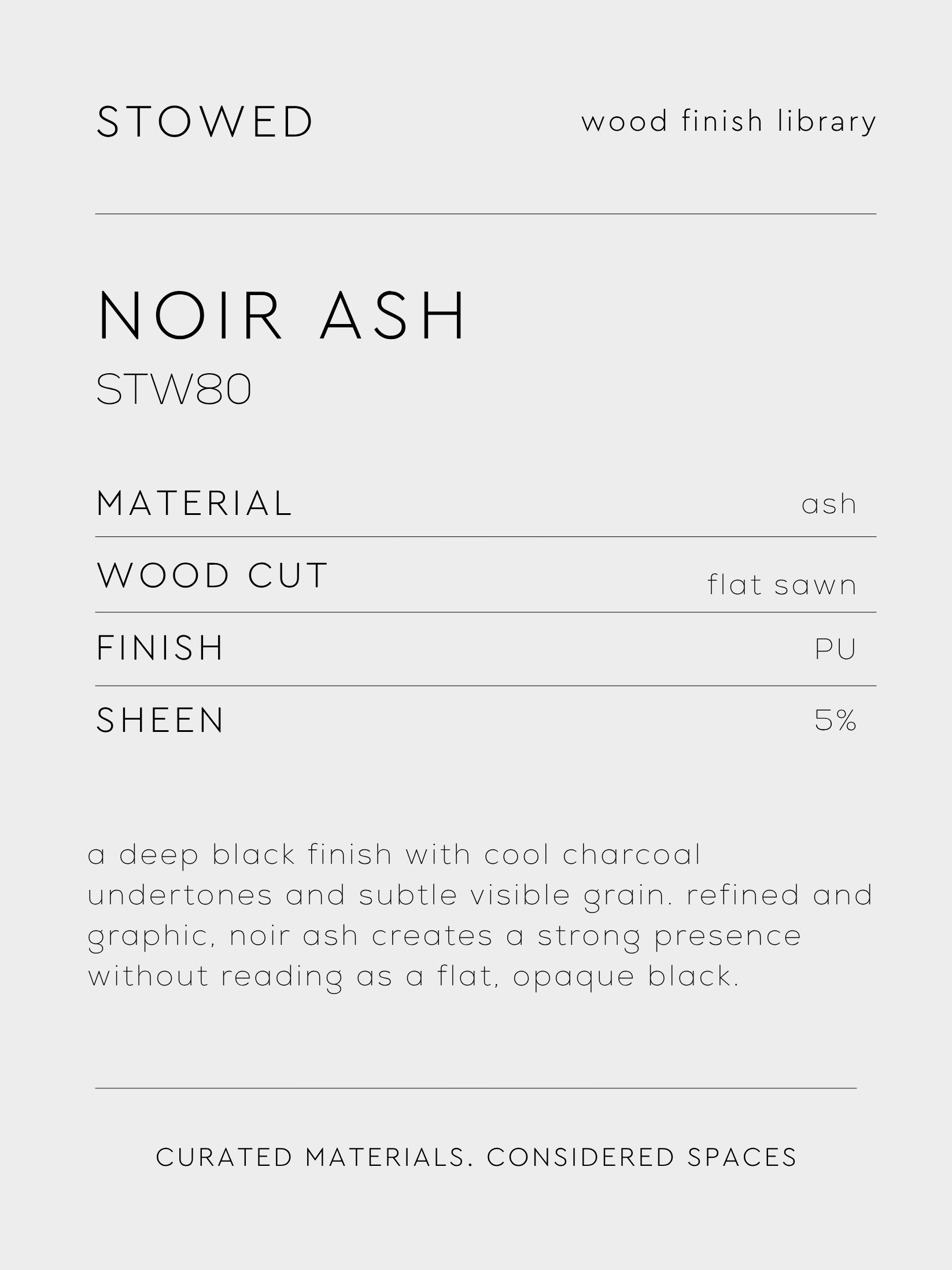 noir ash